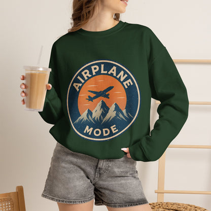 Airplane Mode Crewneck Sweatshirt