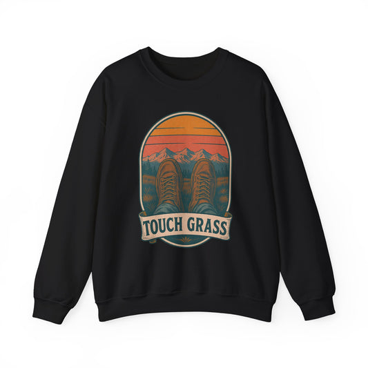 Touch Grass Crewneck Sweatshirt