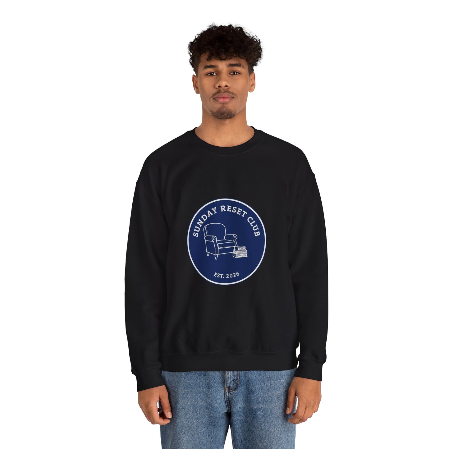 Sunday Reset Club Crewneck Sweatshirt