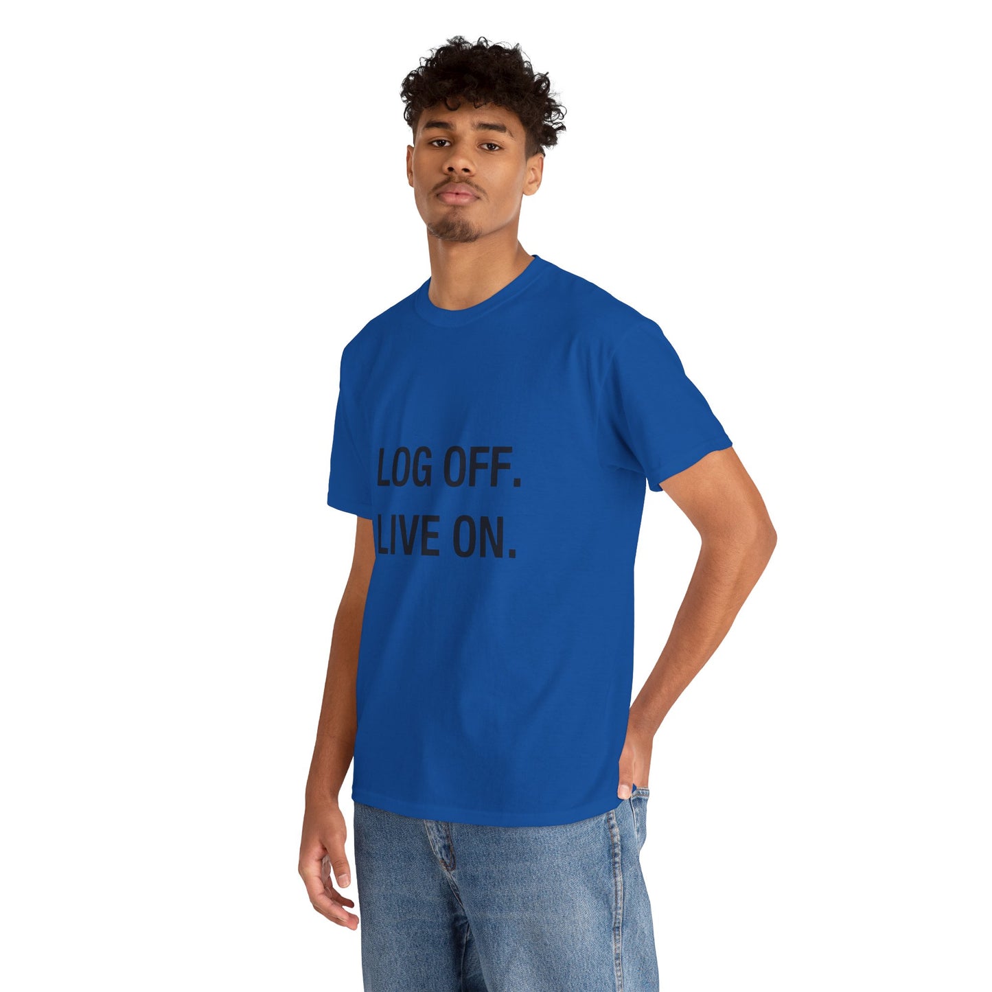 LOG OFF - LIVE ON Detox Tee