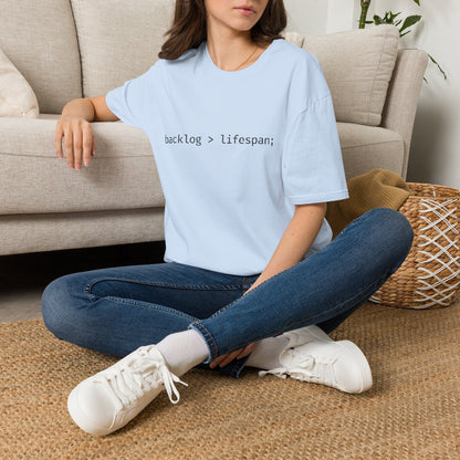 backlog > lifespan; Tee