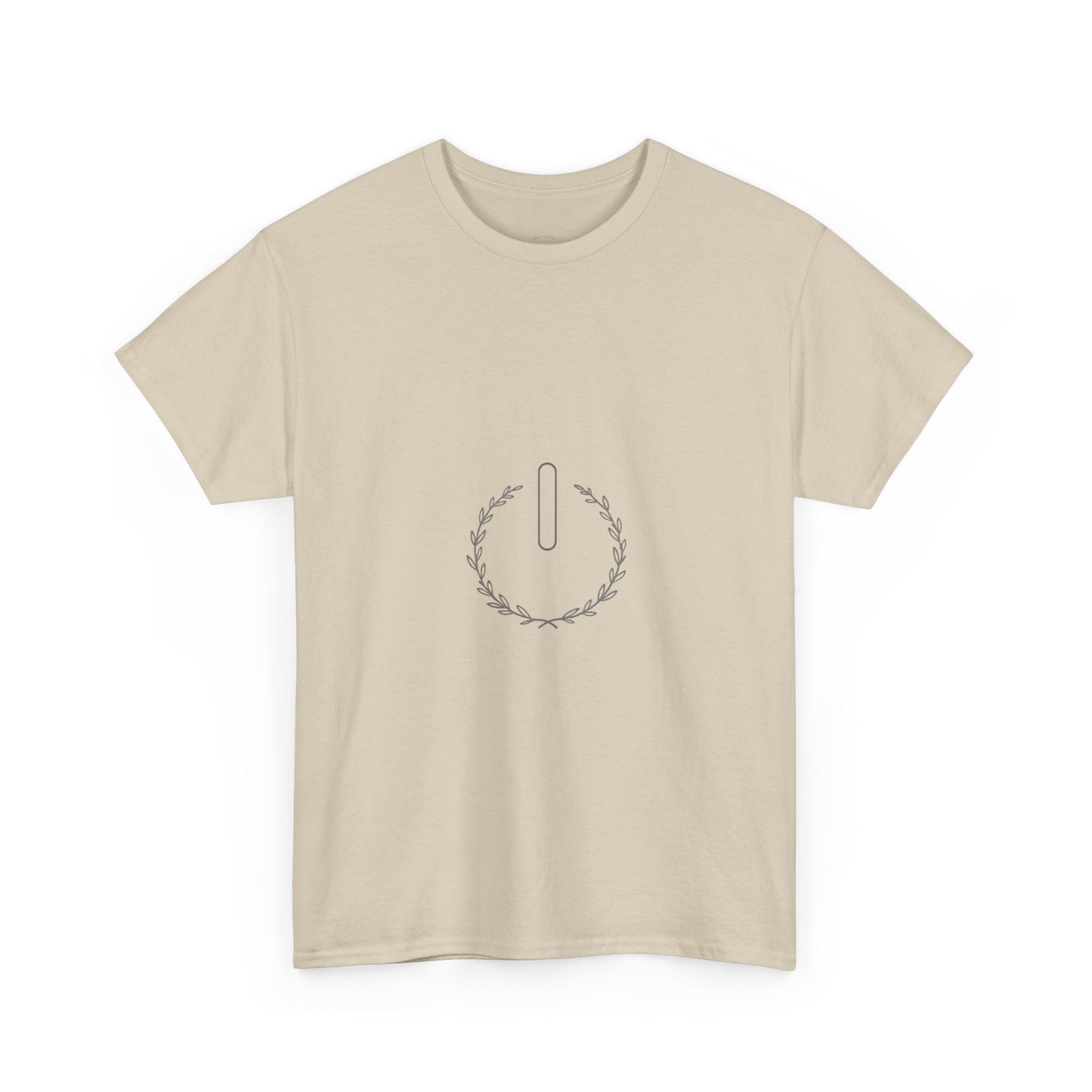 Power Off Button Tee