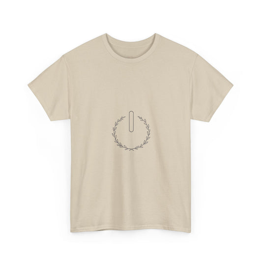 Power Off Button Tee