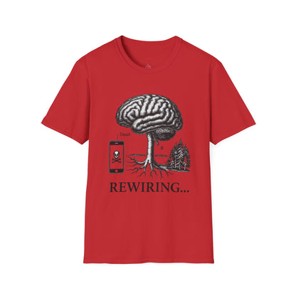 Rewiring Brain Tree Graphic Tee