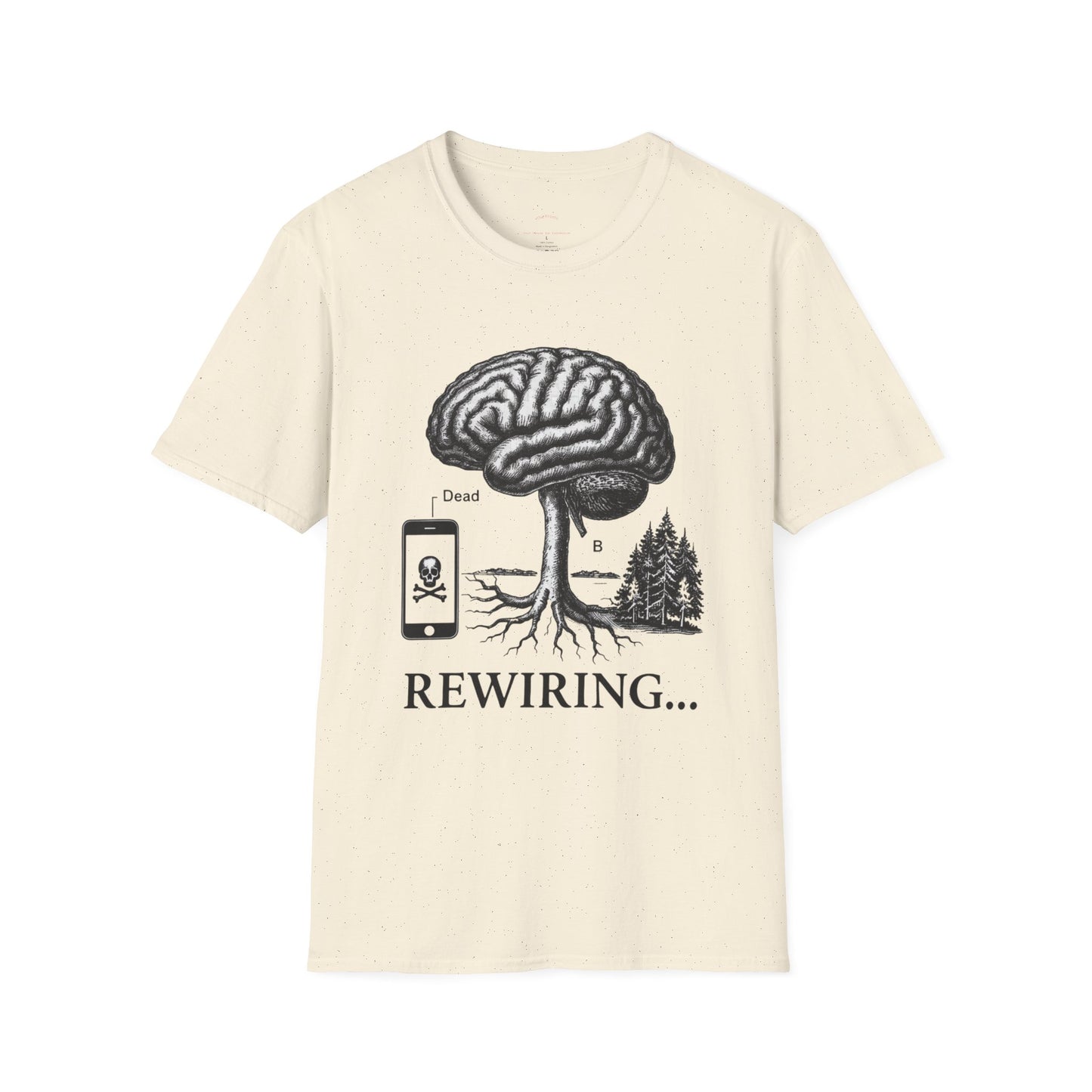 Rewiring Brain Tree Graphic Tee