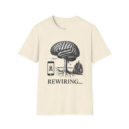 Rewiring Brain Tree Graphic Tee
