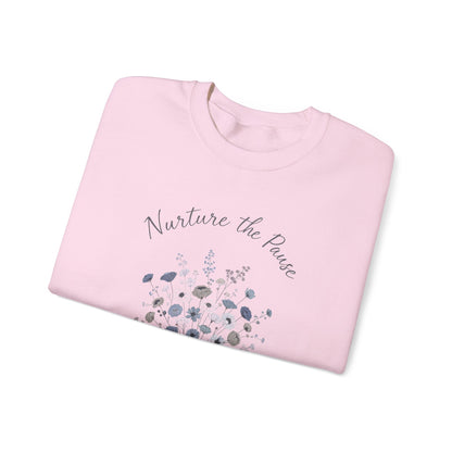 Nurture the Peace Floral Sweatshirt
