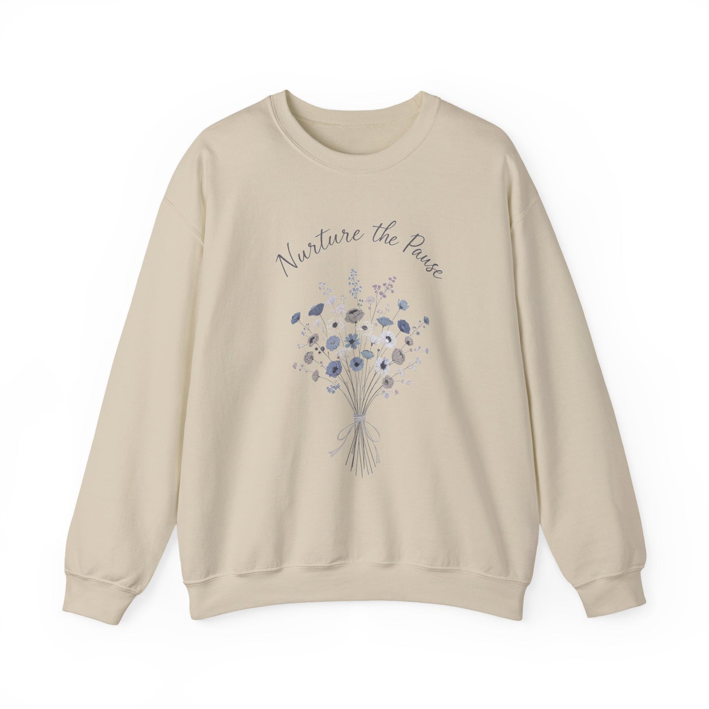Nurture the Peace Floral Sweatshirt