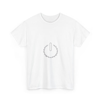 Power Off Button Tee