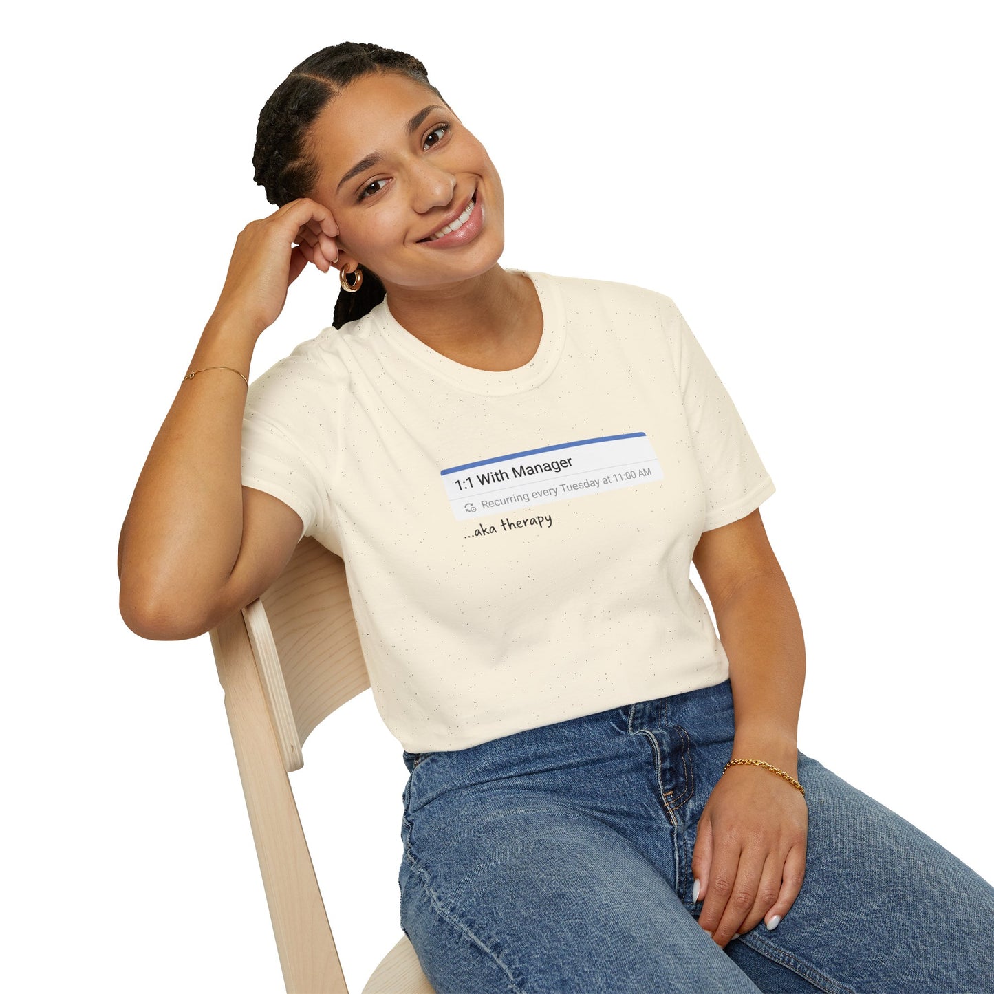 1:1 With Manager "aka therapy" T-Shirt