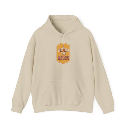 I Survived the Reorg Retro Patch Crewneck Hoodie