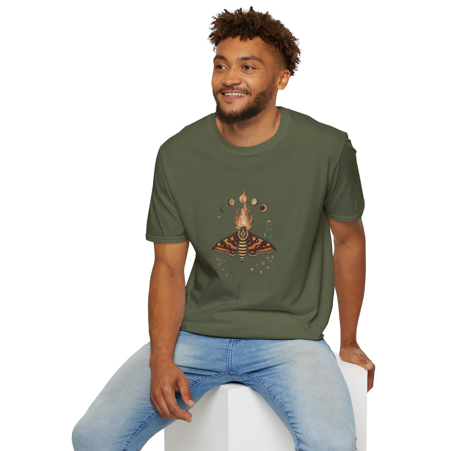 Mystic Flame Moth T-Shirt