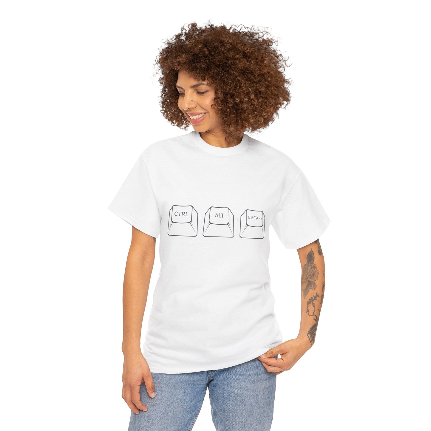 Ctrl Alt Del Keyboard Tee