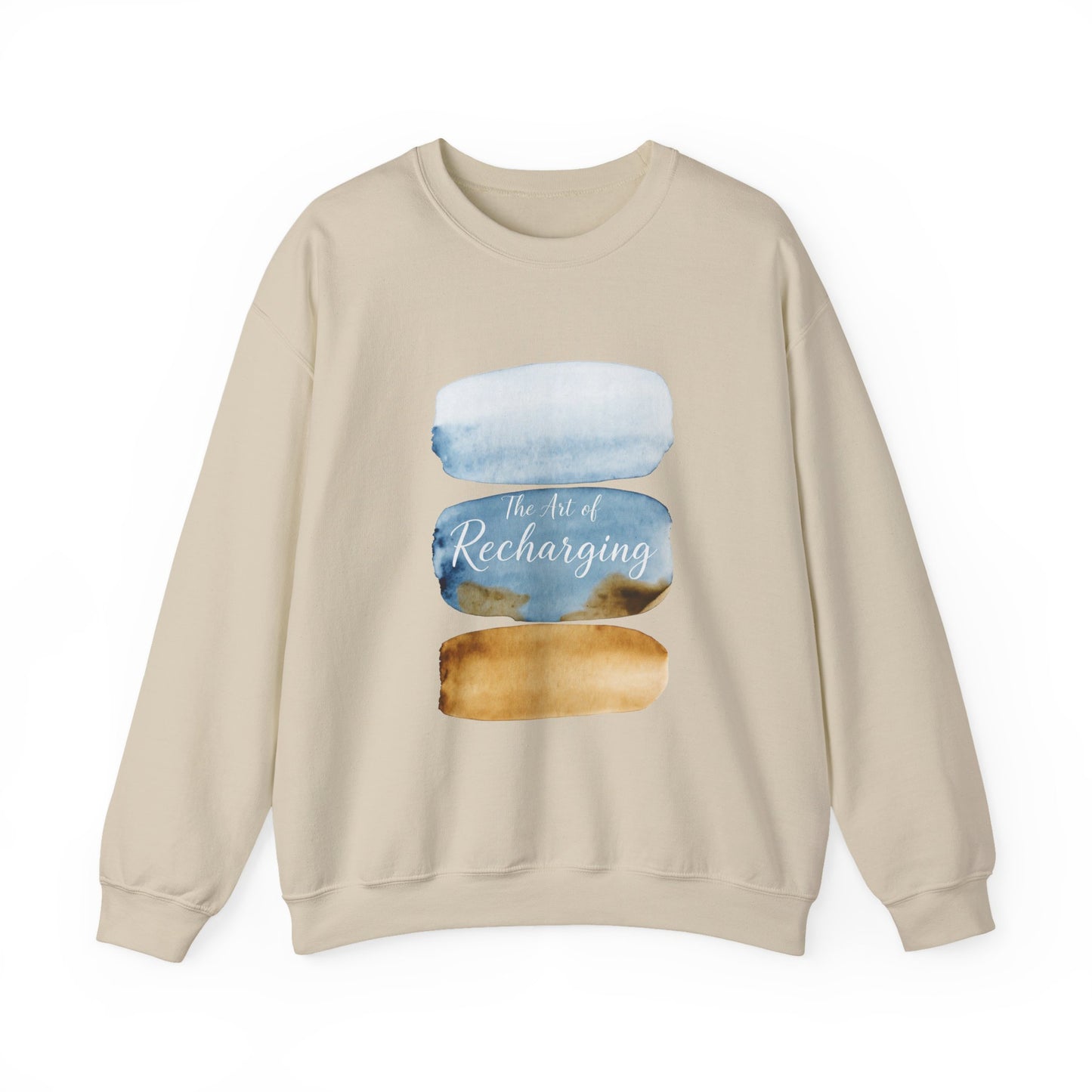 The Art of Recharging Watercolor Sweatshirt