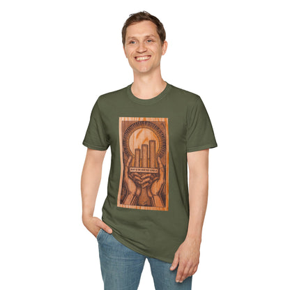 Human Touch over Digital Perfection Tee