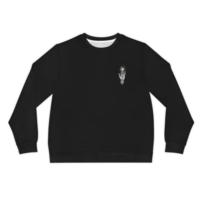 Skull & Feathers Lightweight Sweatshirt — Boho Gothic AOP Pullover