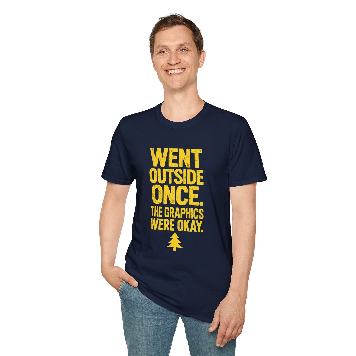 Went Outside - The Graphics Were Okay Tee