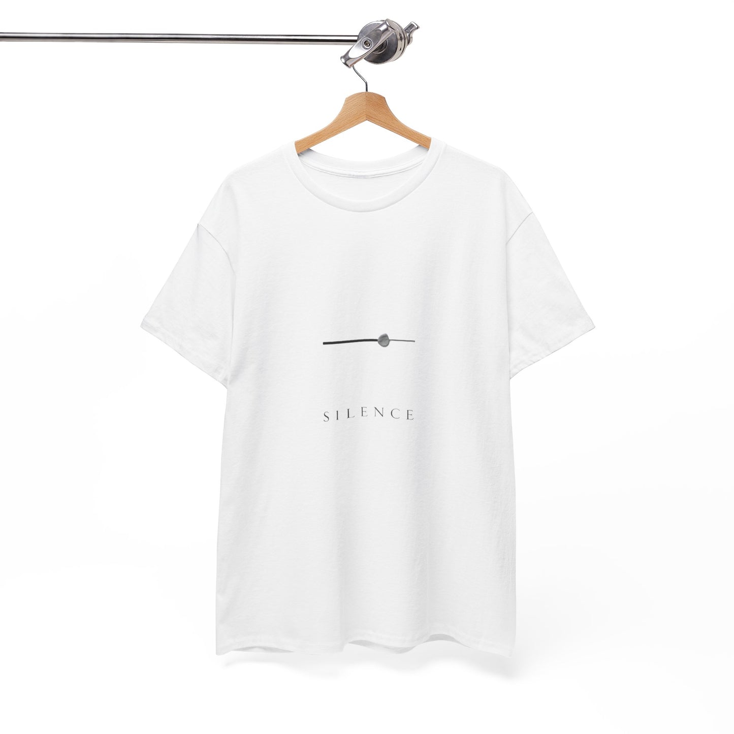 Silence Minimalist Graphic Tee
