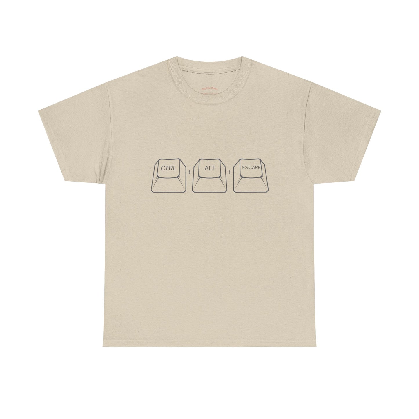 Ctrl Alt Del Keyboard Tee