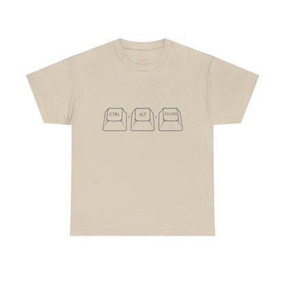 Ctrl Alt Del Keyboard Tee