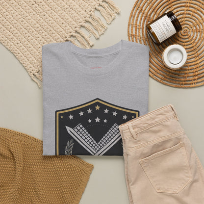 Sprint Review Survivor Scrum Badge Tee