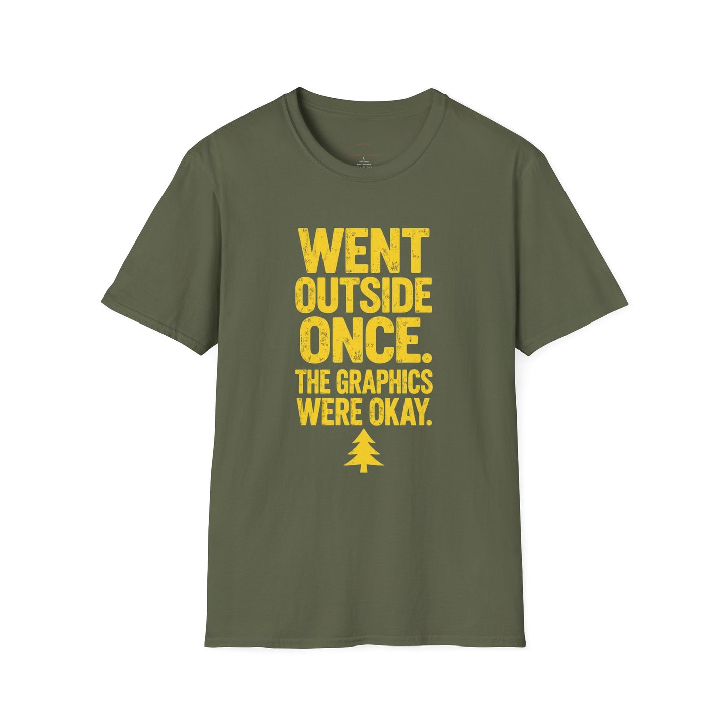 Went Outside - The Graphics Were Okay Tee