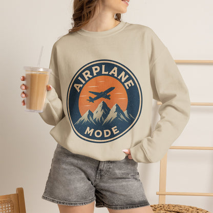 Airplane Mode Crewneck Sweatshirt