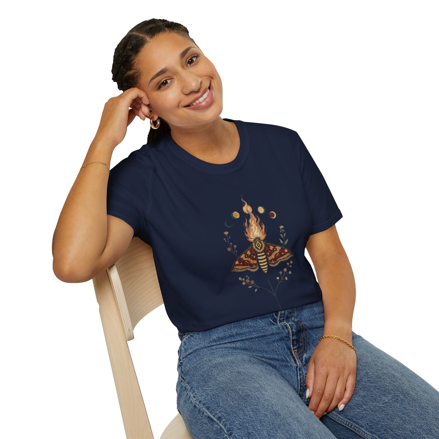 Mystic Flame Moth T-Shirt