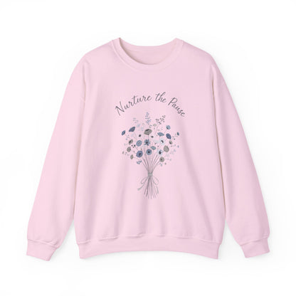 Nurture the Peace Floral Sweatshirt