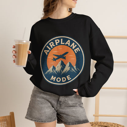 Airplane Mode Crewneck Sweatshirt