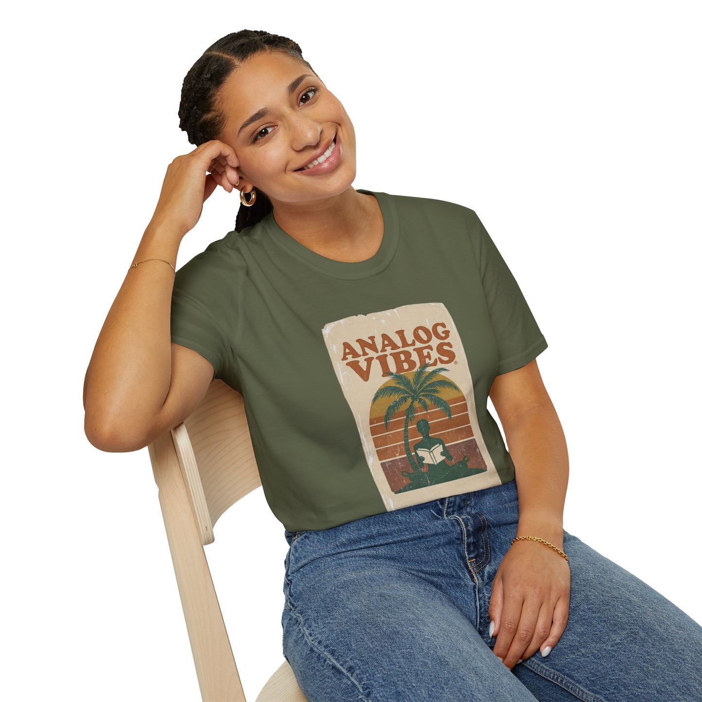 Analog Vibes Nostalgia Retro Tee
