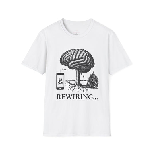 Rewiring Brain Tree Graphic Tee
