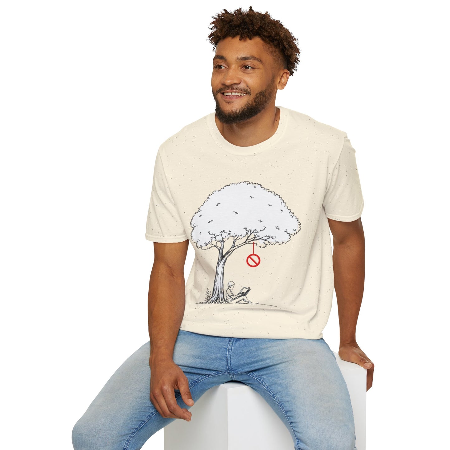 Relaxing Tree Swing Illustration Tee