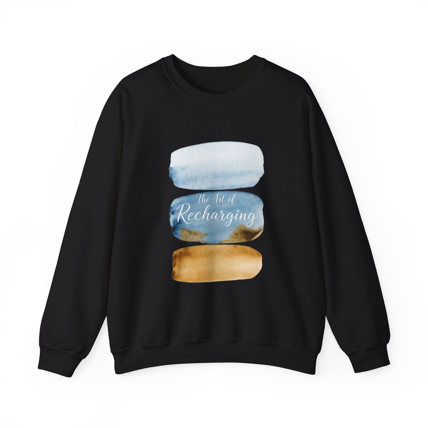 The Art of Recharging Watercolor Sweatshirt