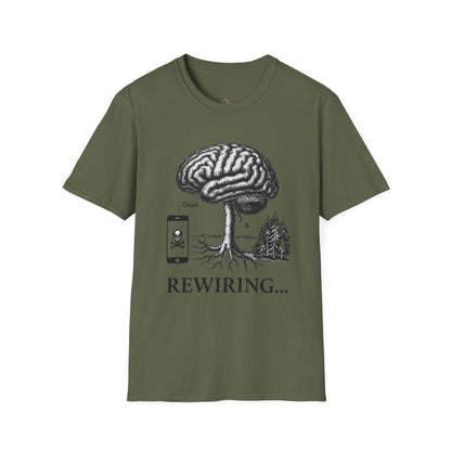 Rewiring Brain Tree Graphic Tee