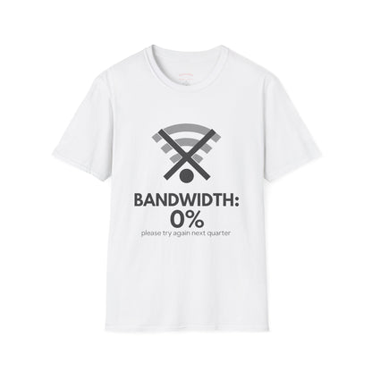 Bandwidth: 0% Tee