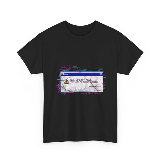 Windows Error Popup Glitch Art Tee