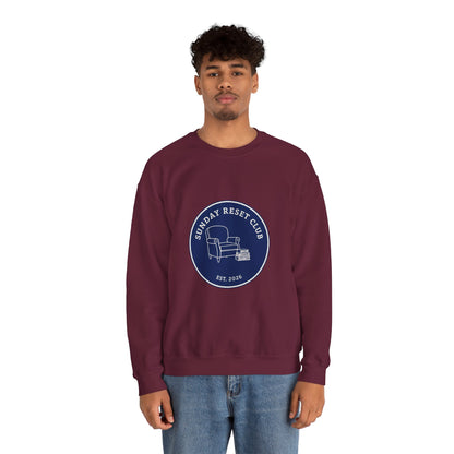 Sunday Reset Club Crewneck Sweatshirt