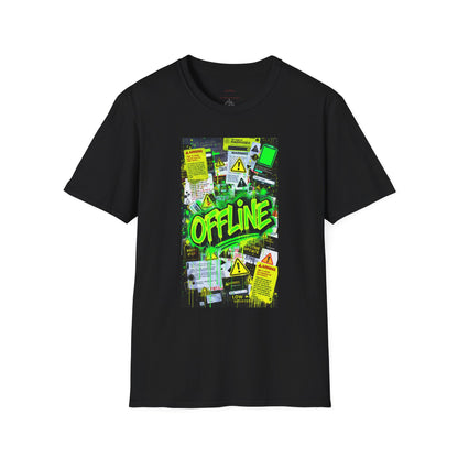 Neon Offline Graphic T-Shirt