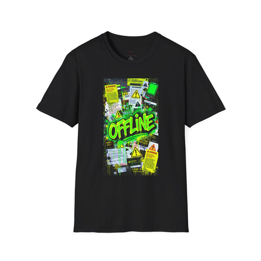 Neon Offline Graphic T-Shirt