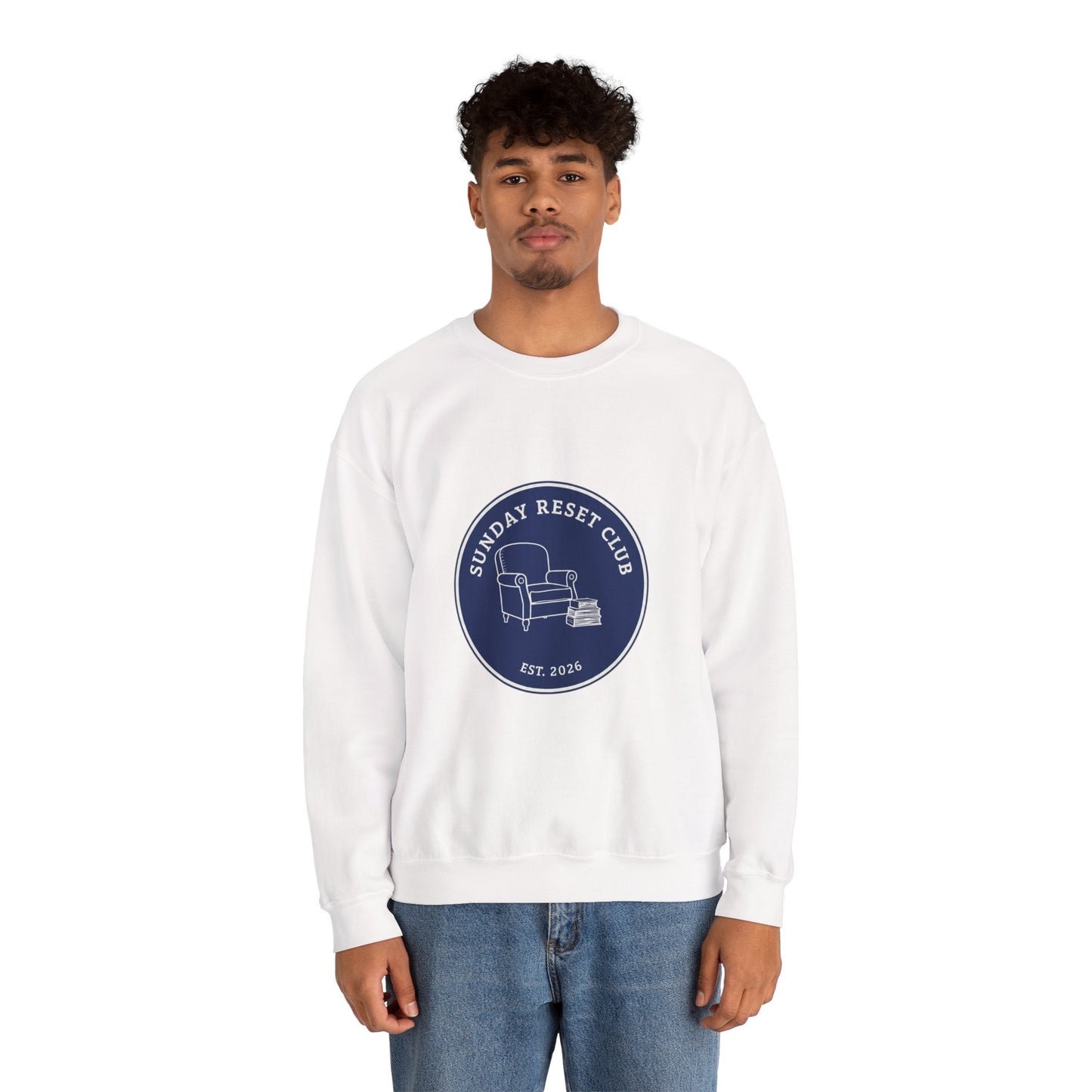 Sunday Reset Club Crewneck Sweatshirt