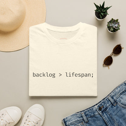 backlog > lifespan; Tee