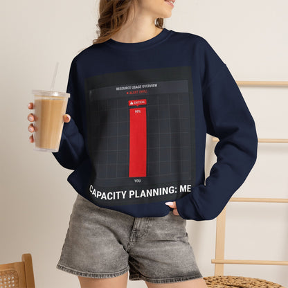 Capacity Planning: Me Sweatshirt