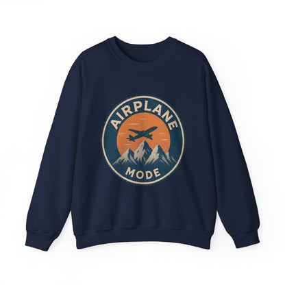 Airplane Mode Crewneck Sweatshirt