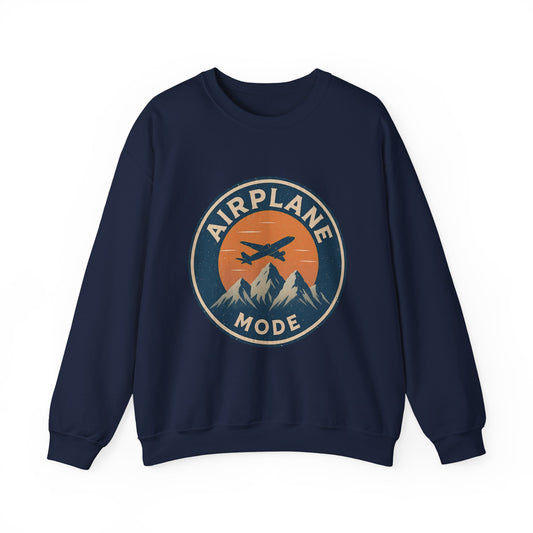 Airplane Mode Crewneck Sweatshirt