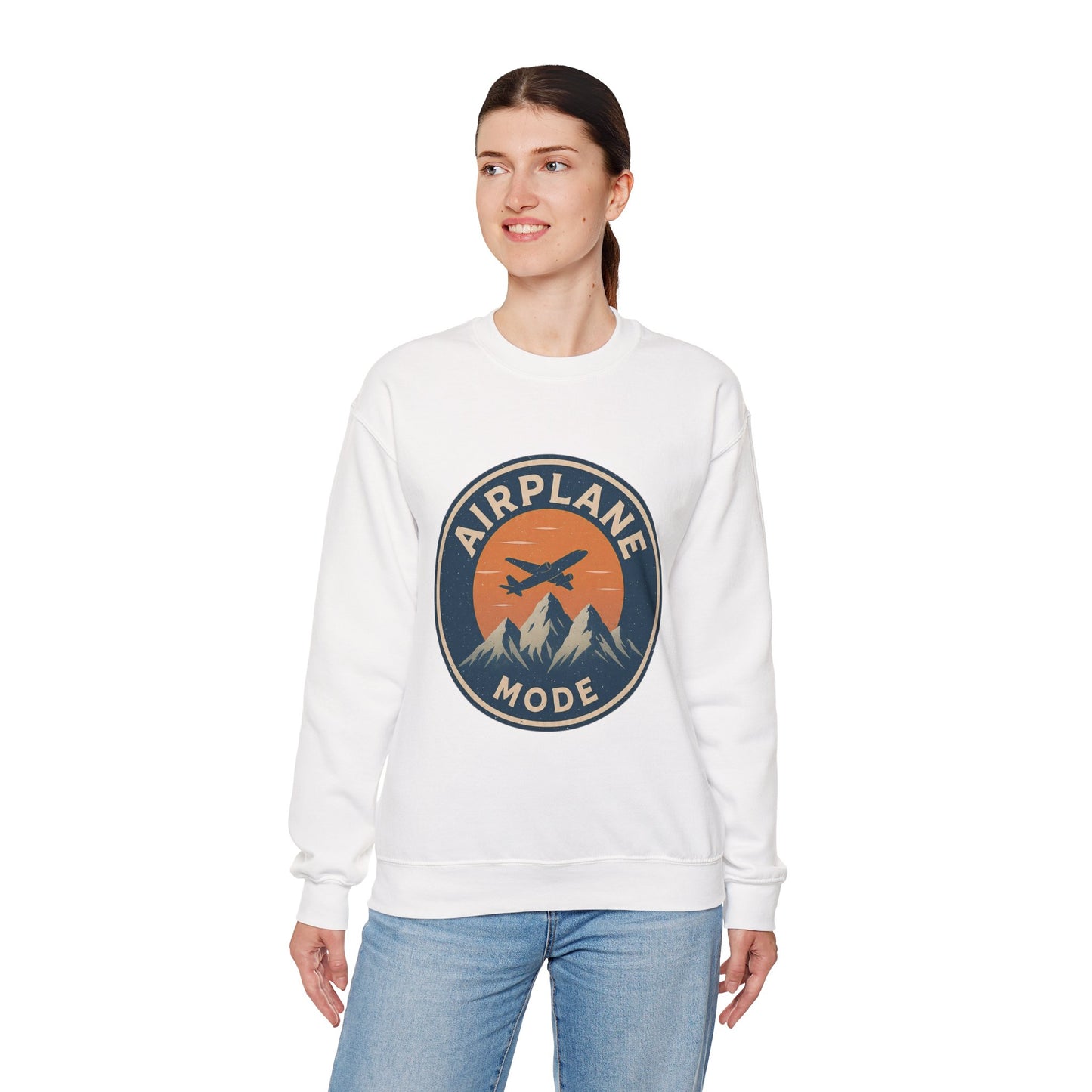 Airplane Mode Crewneck Sweatshirt