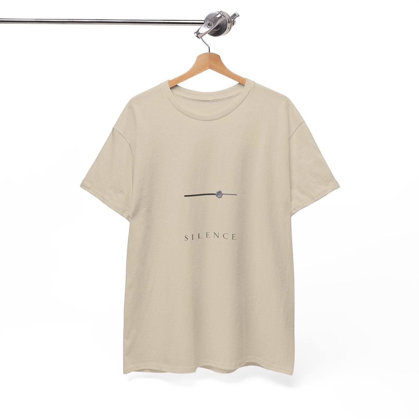 Silence Minimalist Graphic Tee