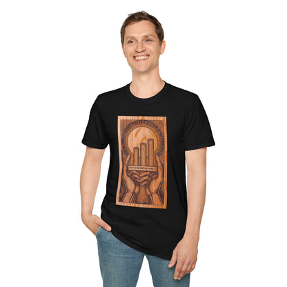 Human Touch over Digital Perfection Tee