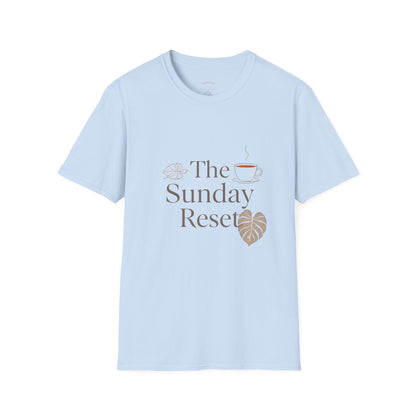 The Sunday Reset Coffee & Cozy Vibe Tee