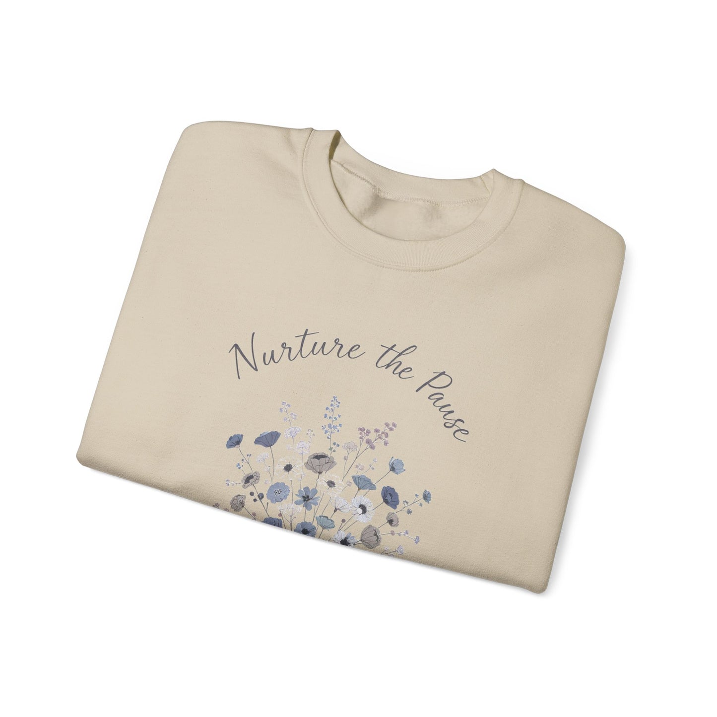 Nurture the Peace Floral Sweatshirt